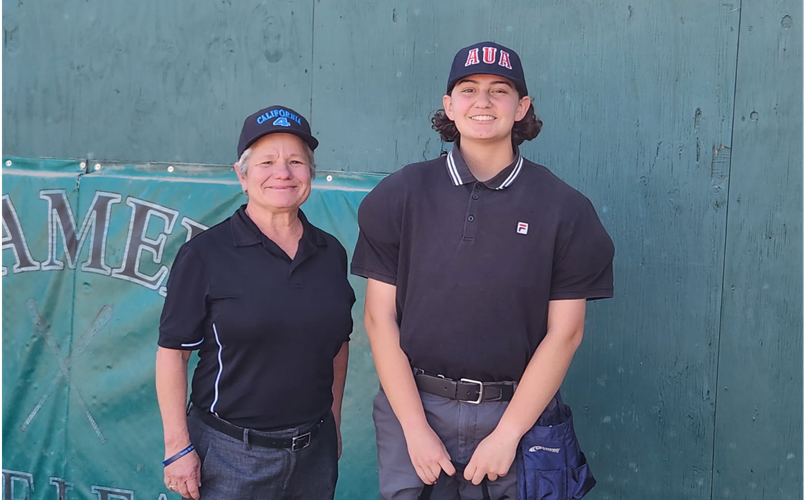First All Woman Umpire Crew At ALL
